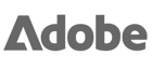 Logo de Adobe Systems Incorporated, referente global en software creativo y diseño digital.